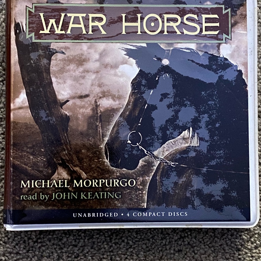 Scholastic War Horse 4 CD Set - Black and Brown